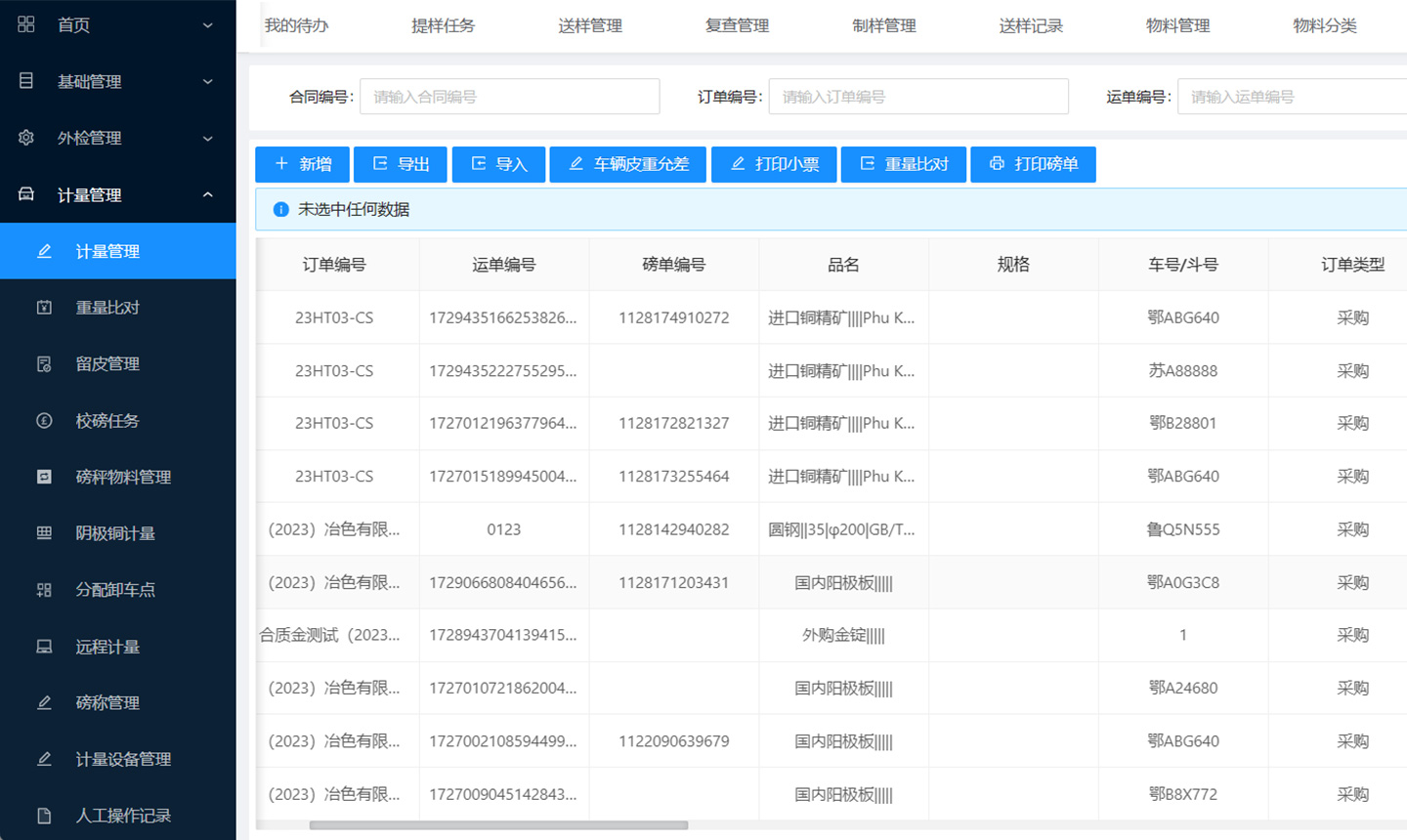 計量管理